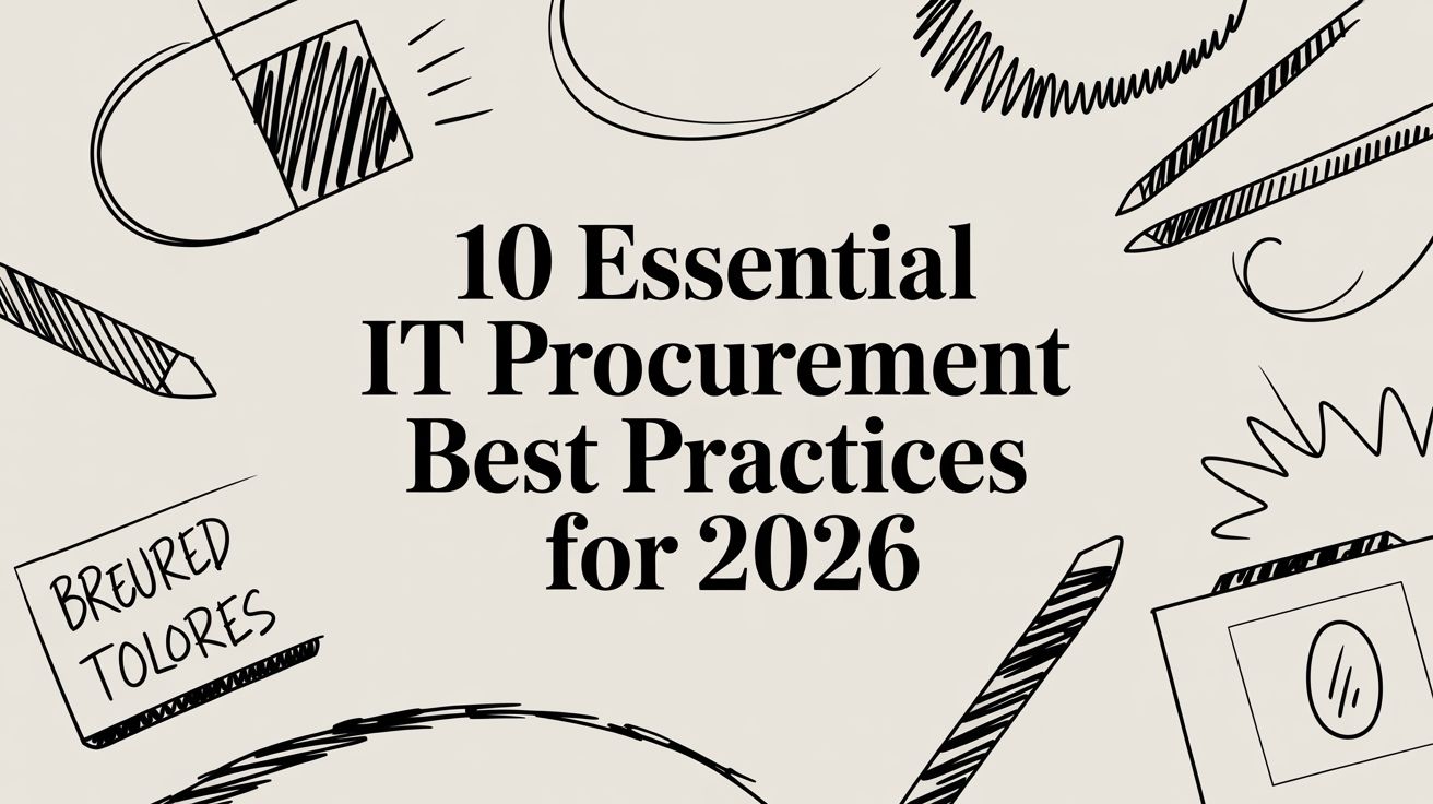 it-procurement-best-practices-sketches - Atlanta Computer Recycling 770-740-6640 B2B Services