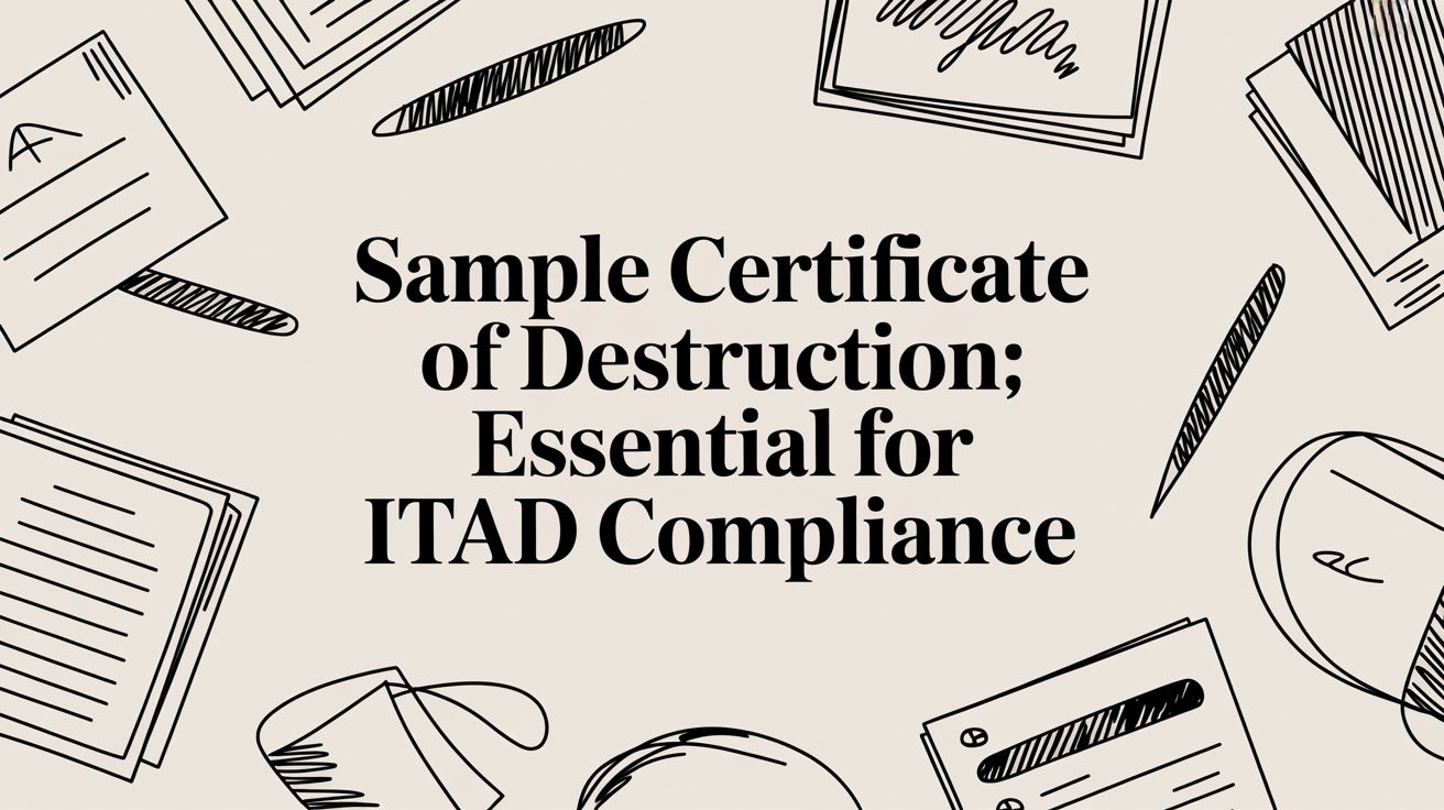 sample-certificate-of-destruction-documents - Atlanta Computer Recycling 770-740-6640 B2B Services