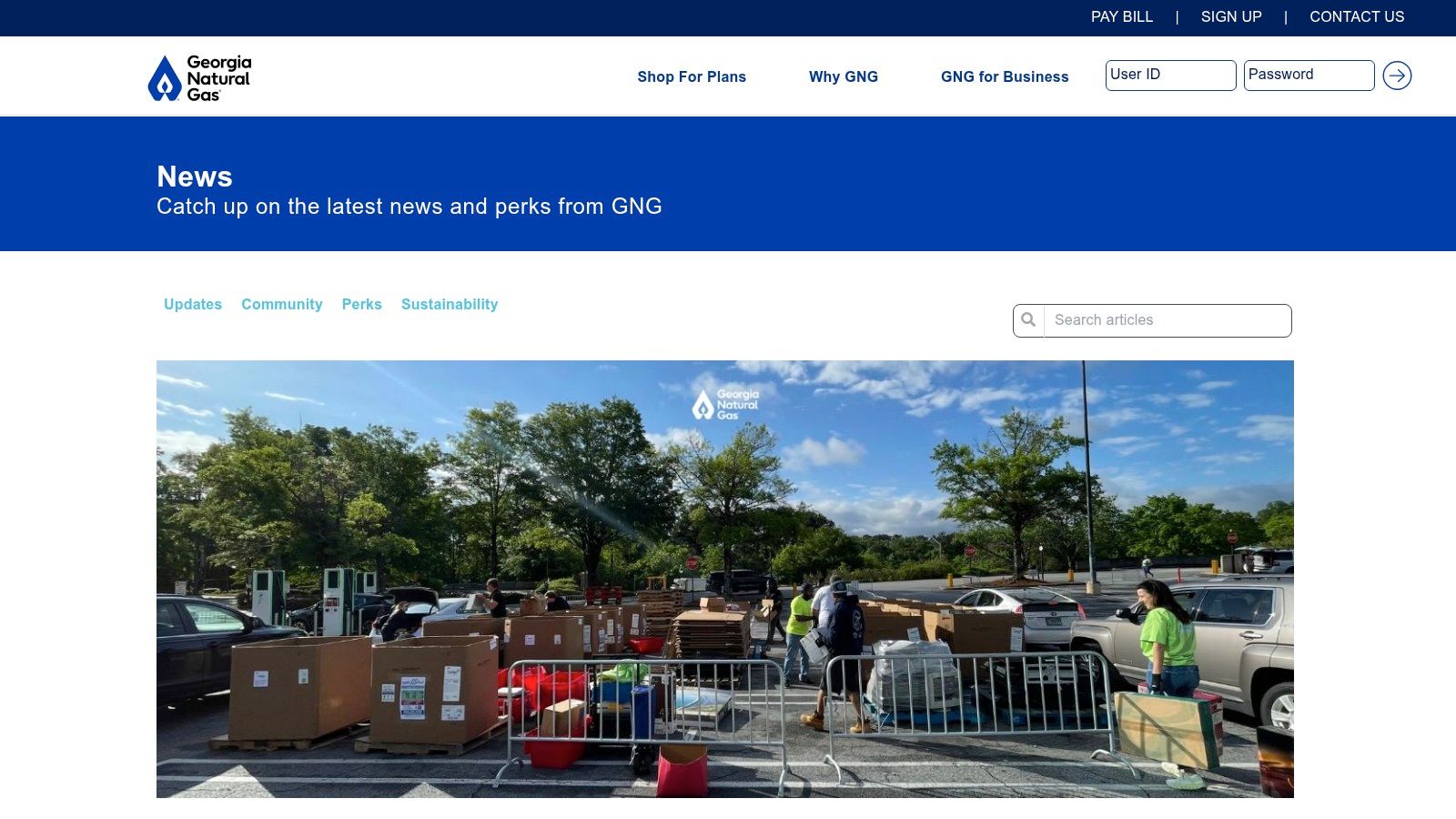 Georgia Natural Gas – Free Electronics Recycling at Lenox Square