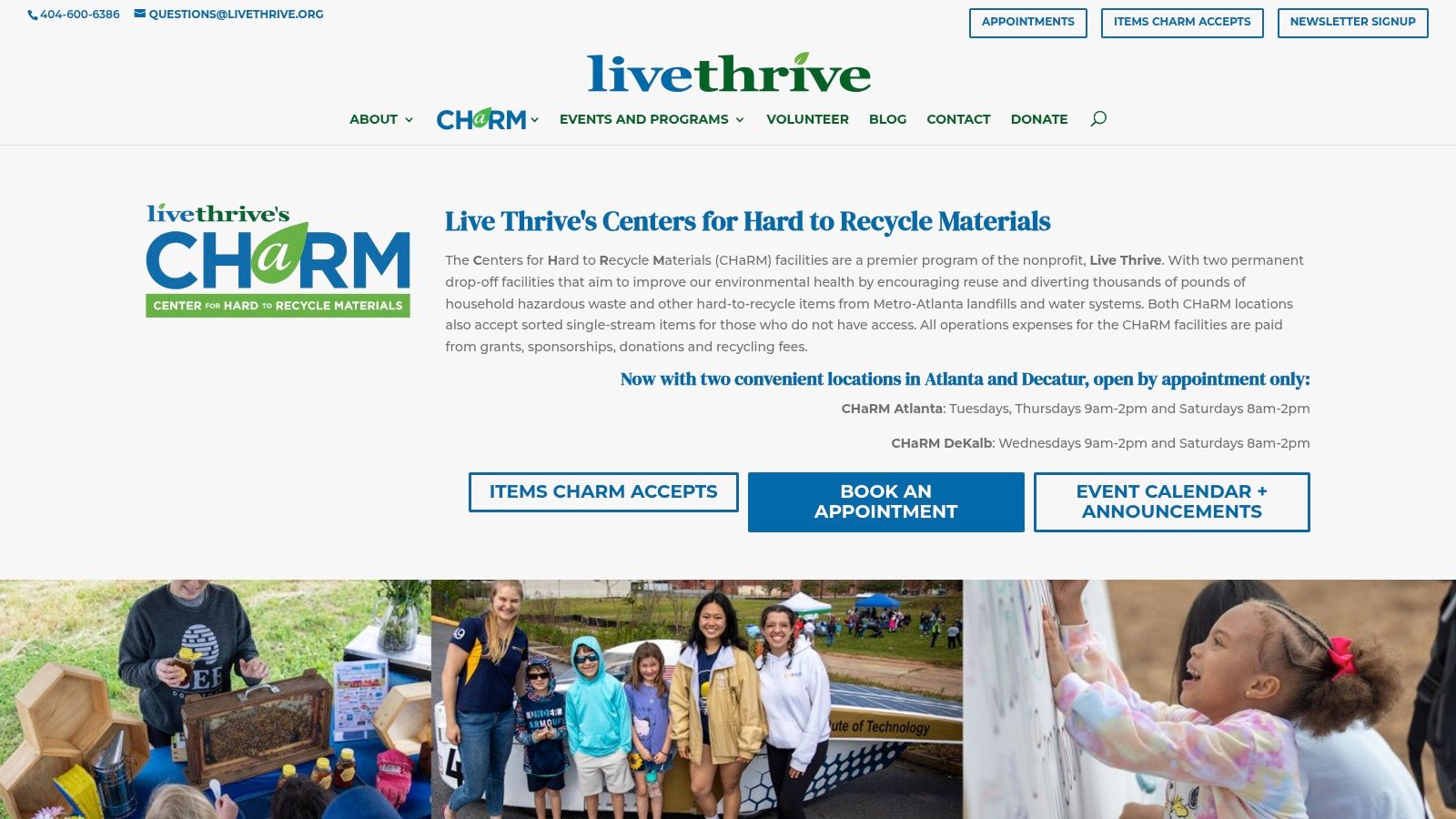 Live Thrive – CHaRM (Center for Hard to Recycle Materials)