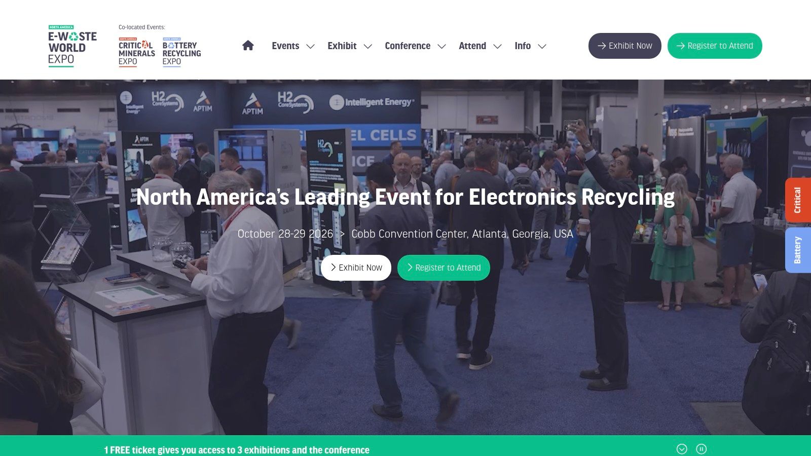 E-Waste World Expo North America 2026