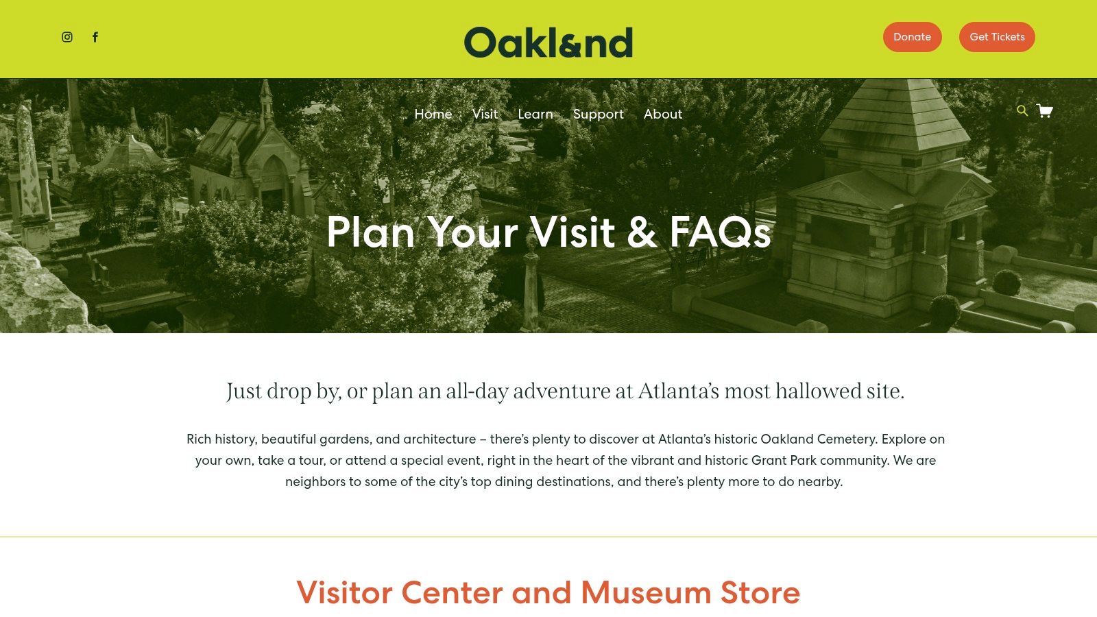 Historic Oakland Cemetery