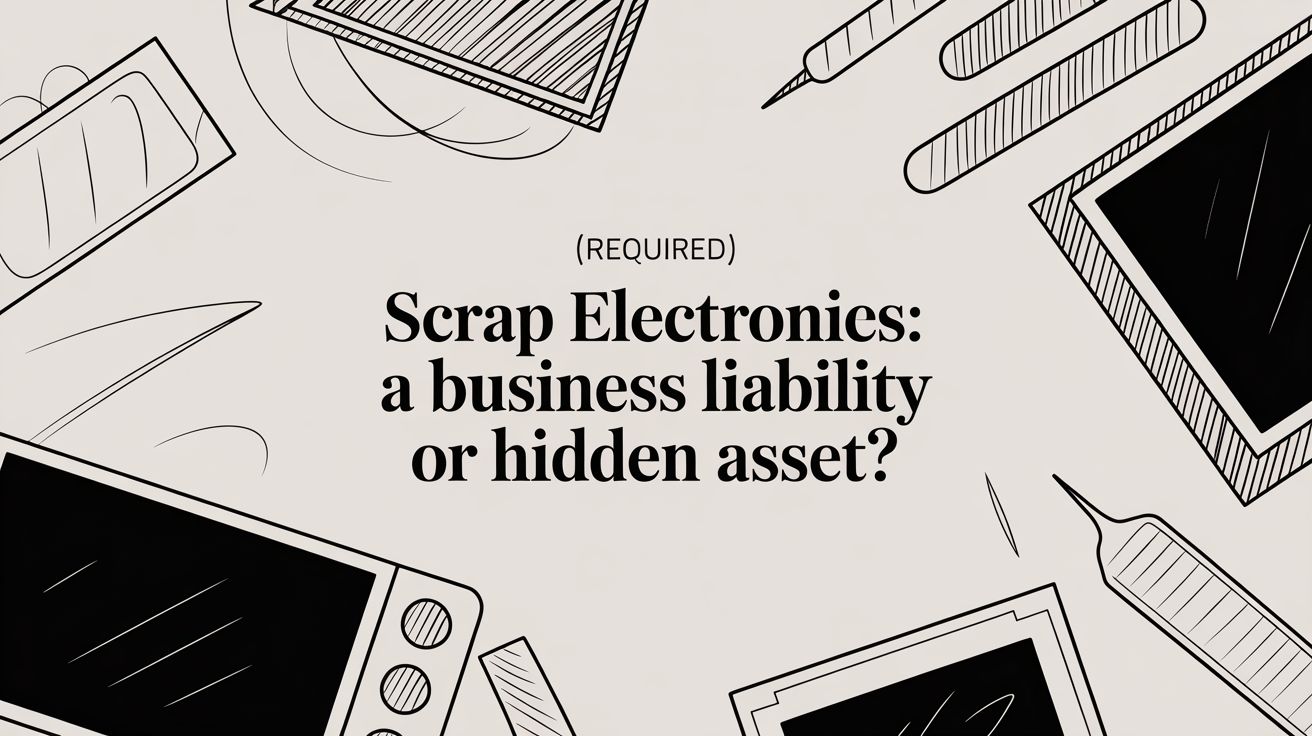 scrap-electronics-illustration - Beyond Surplus ITAD | 770-740-6640