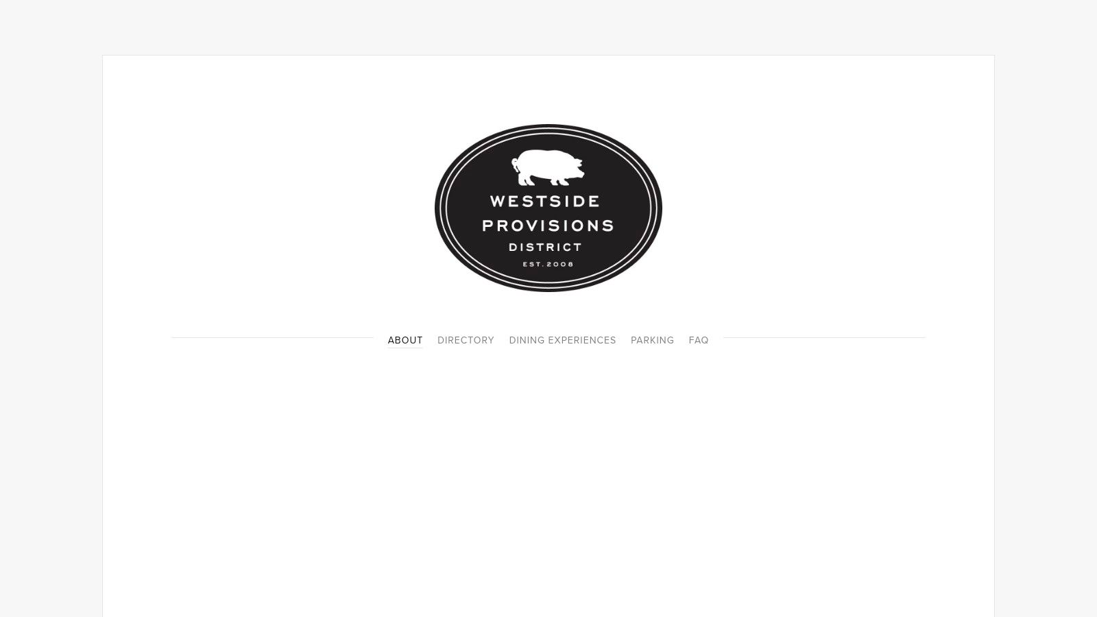 Westside Provisions District (West Midtown)