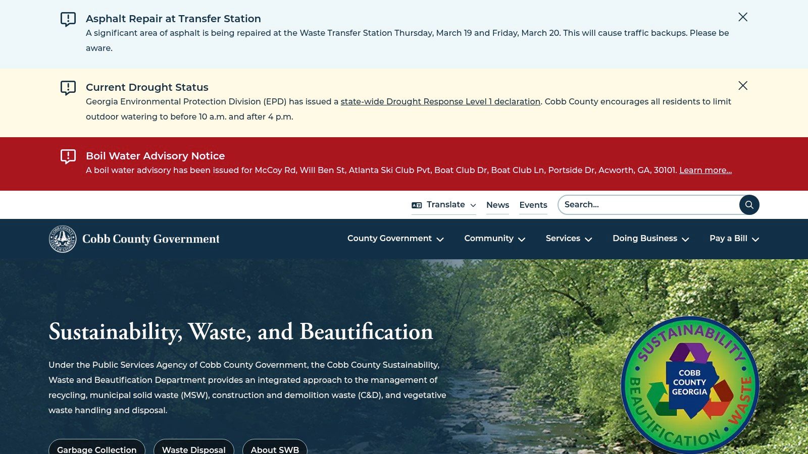 Cobb County Transfer Station (Marietta, GA)