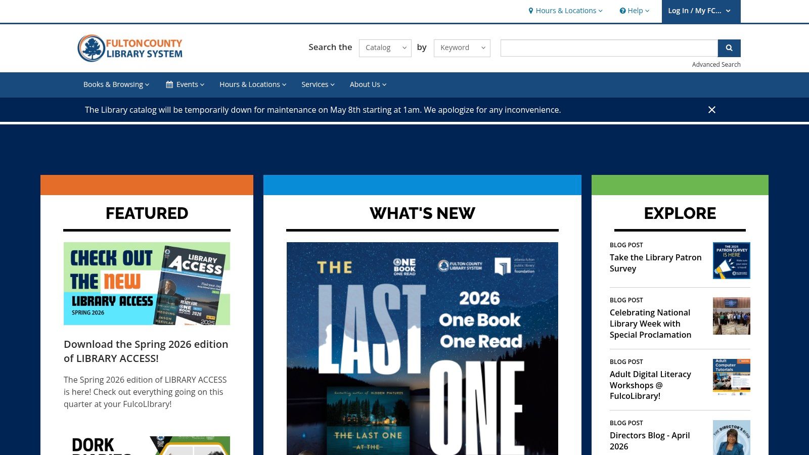 Atlanta–Fulton County Library System (AFPLS)