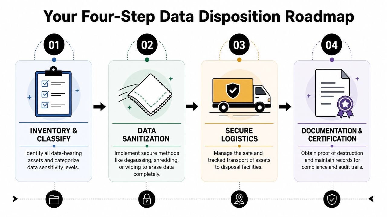 Your Four-Step Data Disposition Roadmap