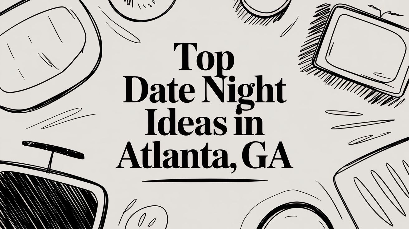 top-date-night-ideas-in-atlanta-ga-atlanta-dating - Beyond Surplus ITAD | 770-740-6640 Header for a guide: 'Top Date Night Ideas in Atlanta, GA' with doodle illustrations around the edges (informational).