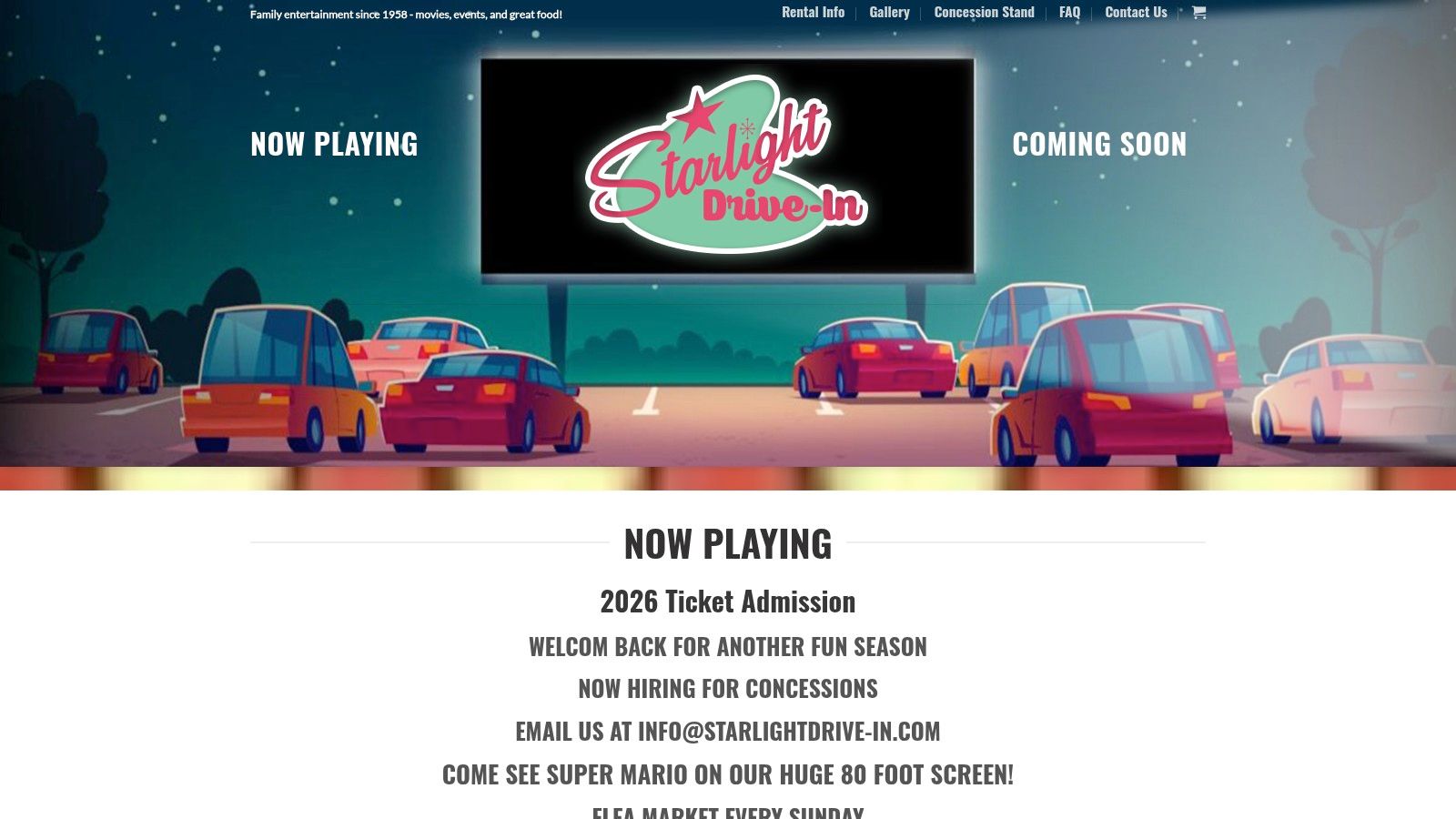 Starlight Drive-In Theatre